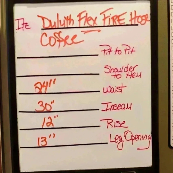 Duluth Trading Sz 48 x 30 Flex Fire Hose Relaxed Fit Cargo Work Pant oil stains - Picture 14 of 16